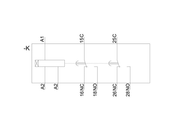 Siemens 3RP2525-2BB30, 100 mm, 36 mm, 109 mm, 126 mm, 156 g