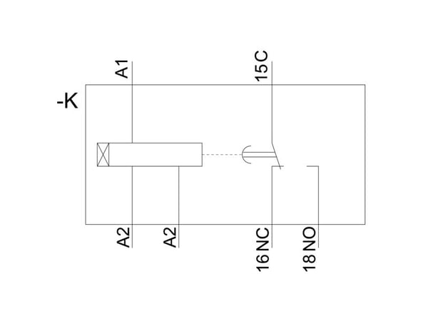 Siemens 3RP2512-1AW30, 100 mm, 36 mm, 109 mm, 126 mm, 135 g