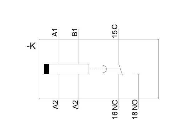 Siemens 3RP2535-1AW30, 36 mm, 109 mm, 126 mm, 135 g