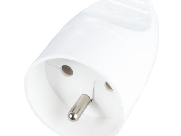 Montis vägguttag GN-171 vit MT024-B
