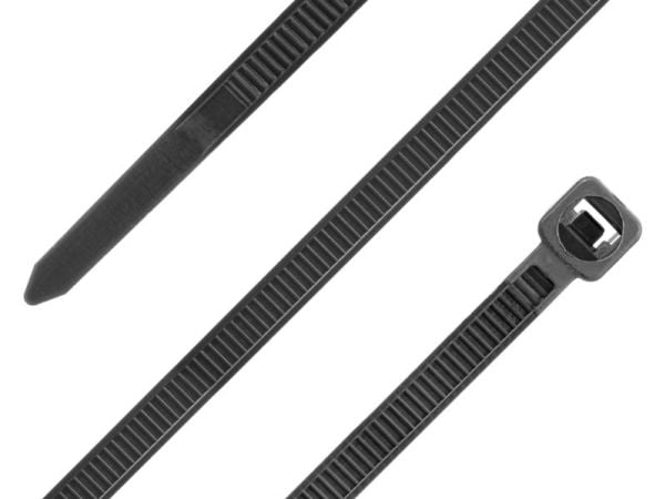 Montis strips svarte 3,6x100 mm MT141 (100 stk.)