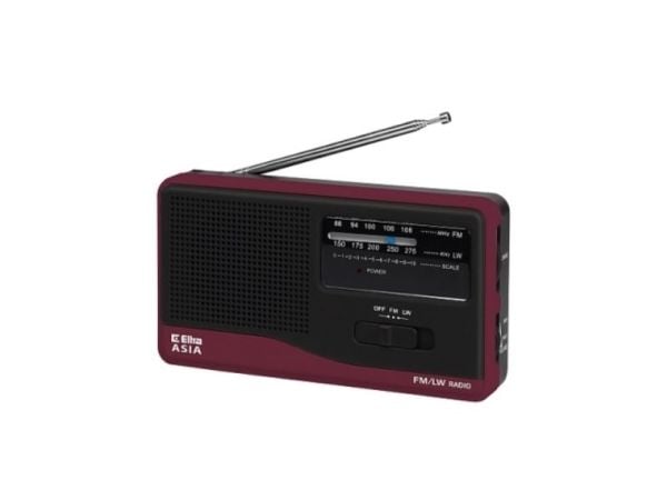 Eltra Radio Asia Svart/Rosa