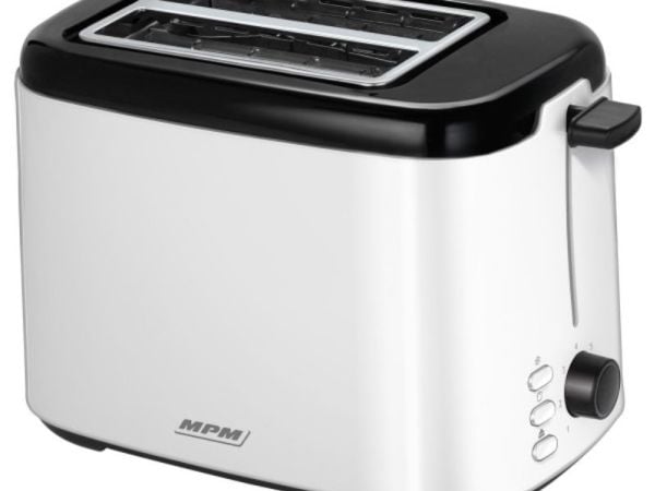 Brødrister MPM MTO-07 hvit/svart