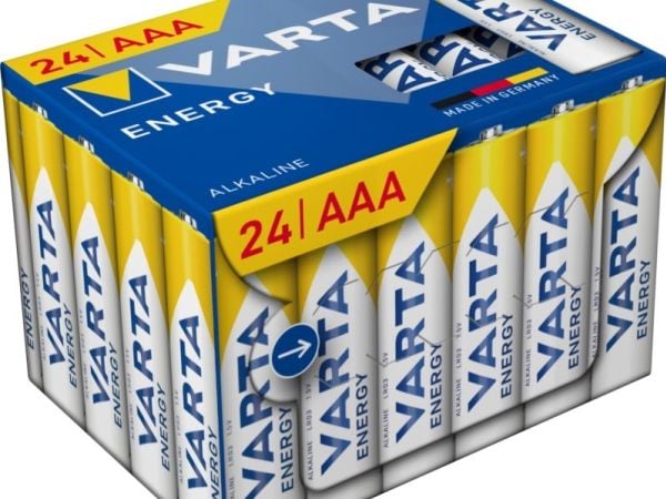 Varta Energy AAA, Engangsbatteri, AAA, Alkalinsk, 1,5 V, 2 stykker, 1,5 V
