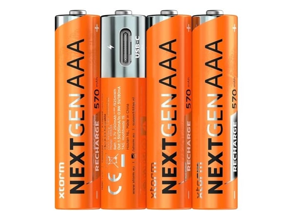 XTORM NextGen Ladattava AAA akku NiMH 570 mAh 1,2 V 1,2 V 4 kpl