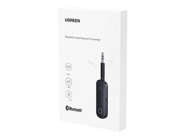Ugreen FM-lähetin / AUX-vastaanotin CM403, Bluetooth 5.0 (musta)