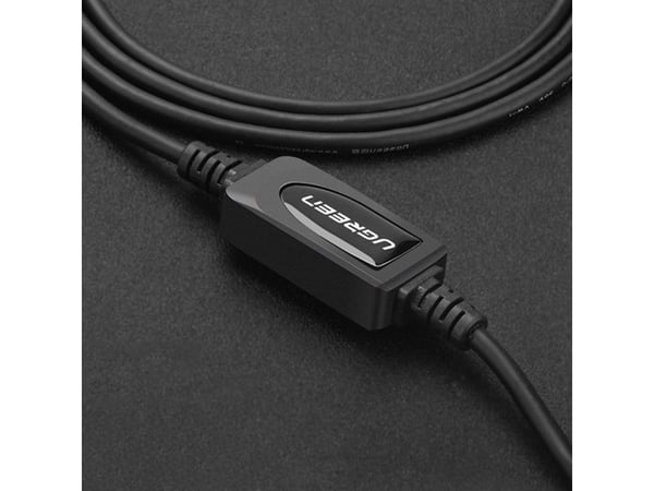 Ugreen US122, 10 m, USB A, USB B, USB 2.0, 0,48 Gbit/s, Svart