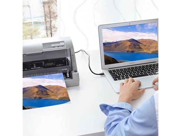 Ugreen US122, 10 m, USB A, USB B, USB 2.0, 0,48 Gbit/s, Svart