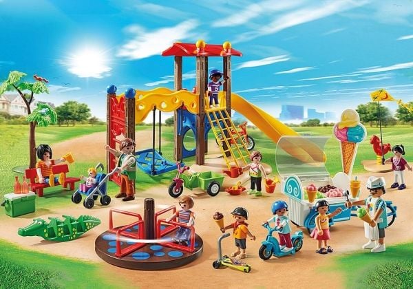 Playmobil Rinkinys med figurer Family Fun 71571 Duży plac zabaw
