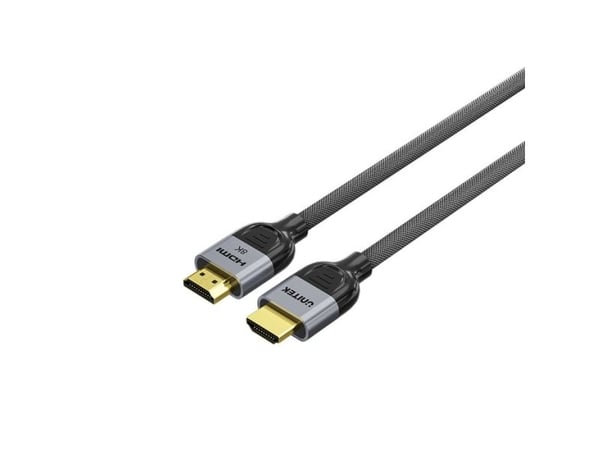 Unitek - HDMI-kabel - HDMI hann til HDMI hann - 10 m - 8 K 60 Hz (7680 x 4320) støtte, 8K 30Hz støtte, 4K 120 Hz støtte, 2K 144Hz støtte, 1080p stø...