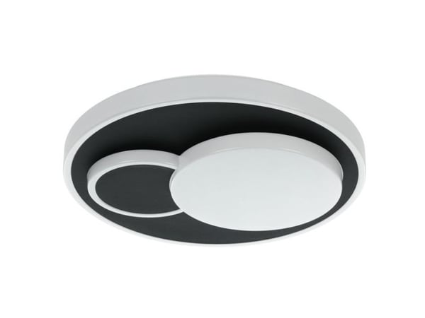 EGLO LEPRESO CEILING 2300LM Ø380 SVART/HVIT