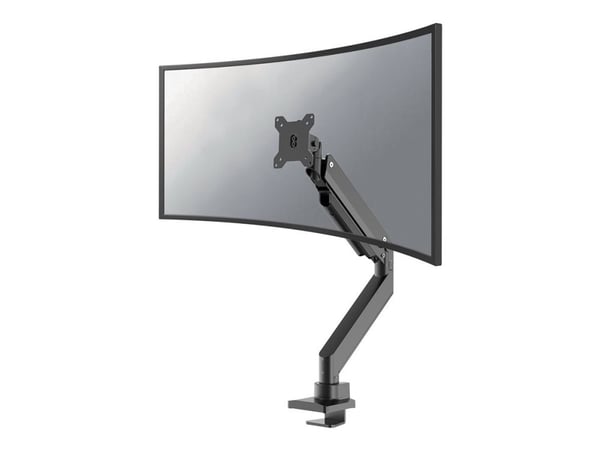 Neomounts NM-D775PLUS - Kiinnityssarja - täysliikkeinen - LCD-näytölle - alumiini - musta - näytön koko: 10"-49" - kiinnitettävä kiinnikkeellä, kii...
