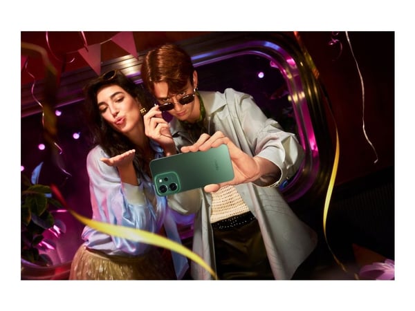 OPPO Reno14 F - 5G smarttelefon - dobbelt-SIM - RAM 8 GB / Internminne 256 GB - OLED display - 6.57" - 2372 x 1080 piksler (120 Hz) - 3x bakkamera ...