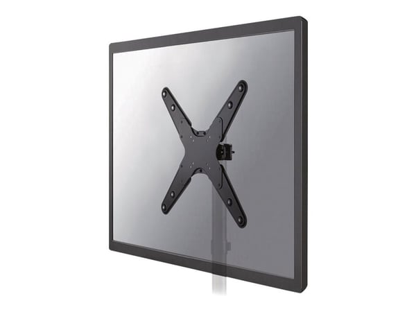 Neomounts FL40-430BL14, 75 x 75 mm, 400 x 400 mm, -15 - 10°, 0 - 120°, Terästä, Musta