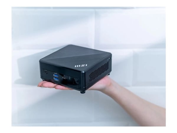 MSI CUBI 5 1M 437BEU - Barebone - mini-PC 1 x Core 7 150U / inntil 5.4 GHz - RAM 0 GB - Intel Graphics - IEEE 802.11ax (Wi-Fi 6E), Bluetooth 5.3, G...