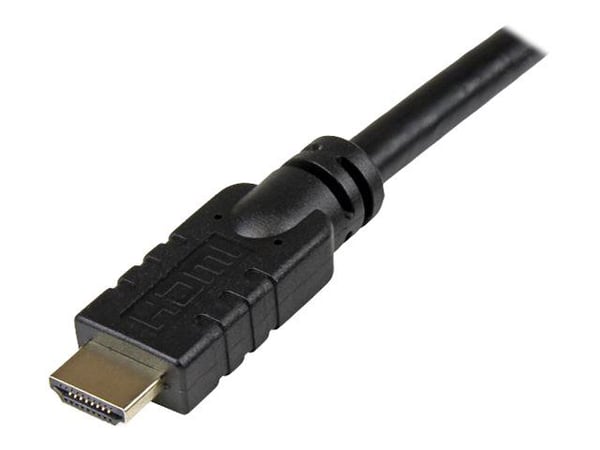 StarTech.com HDMM30MA, 30 m, HDMI-tyyppi A (vakio), HDMI-tyyppi A (vakio), 3D, Äänen paluukanava (ARC), Musta