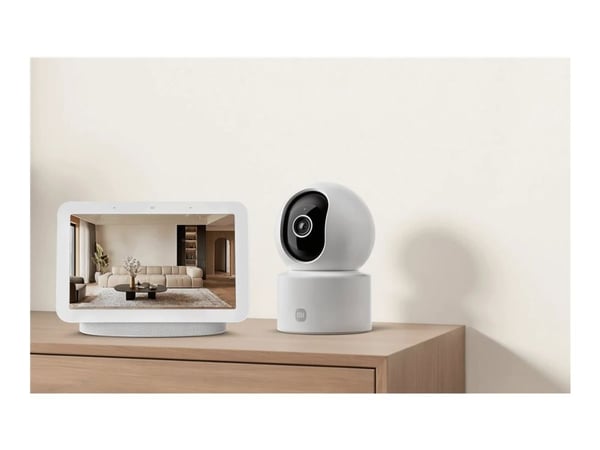 Xiaomi C302 - Nettverksovervåkingskamera - PTZ - farge (Dag og natt) - 3 MP - 2304 x 1296 - 2K - motorisert - lyd - trådløs - Wi-Fi - 802.11ax, Blu...