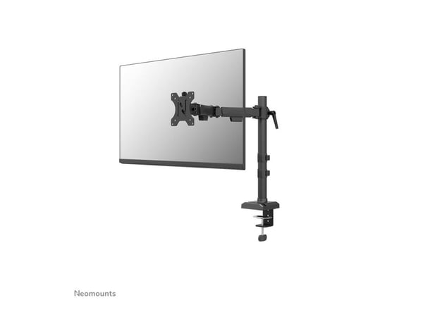 Neomounts DS60-600BL1 - Monteringssett (skjermarm, maljeklemme) - full bevegelse - for Skjerm - stål - svart - skjermstørrelse: 10"-32" - skrivebor...