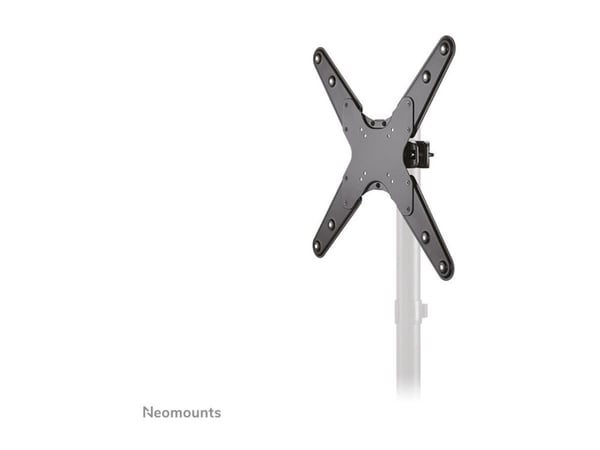 Neomounts FL40-430BL14, 75 x 75 mm, 400 x 400 mm, -15 - 10°, 0 - 120°, Terästä, Musta