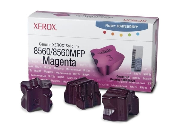 Xerox Aito -Värivaha 8560MFP/8560 Magenta (3 400 sivua), Magenta, 8560MFPM_MTCO 8560MFP_AD 8560MFP_ADZ 8560MFP_AN 8560MFP_ASD 8560MFP_AT 8560MFP_AX...