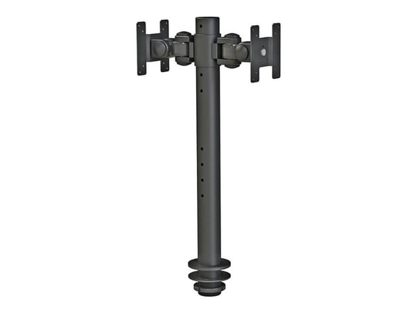 Neomounts FPMA-D050D - Monteringssett - full bevegelse - for 2 LCD-skjermer - svart - skjermstørrelse: 10"-30" - malje, skrivebordsmonterbar