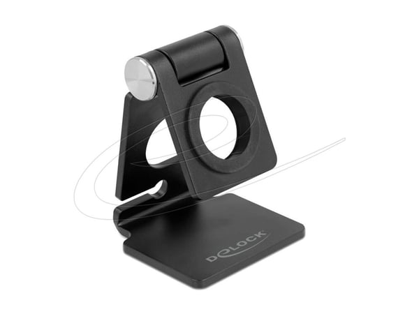 Delock - Holder for smart armbåndsur - justerbar - svart