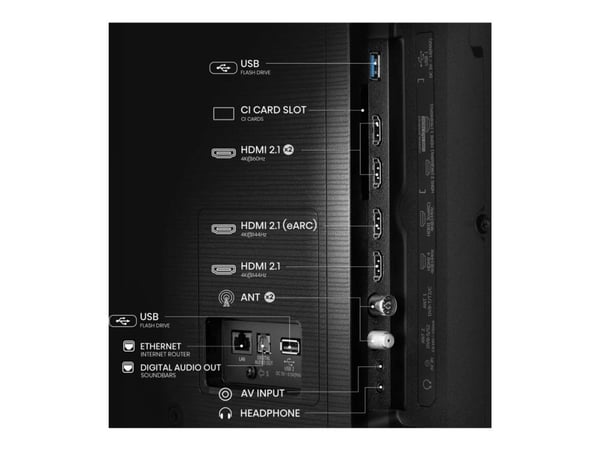 Hisense 85E77Q PRO - 85" Diagonal klass E7Q PRO Series LED-bakgrundsbelyst LCD-TV - Hi-QLED - Smart TV - VIDAA - 4K UHD (2160p) 3840 x 2160 - HDR -...
