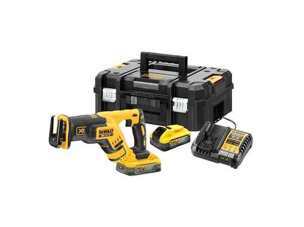 DEWALT 18V DCS367H2T 2x5,0Ah POWERSTACK TSTAK II suorasaha
