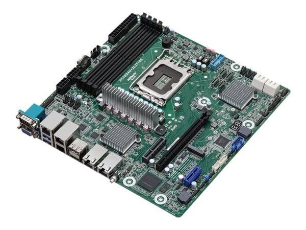 ASRock Rack W680D4U-2L2T/G5 - Hovedkort - micro ATX - LGA1700-sokkel - W680 Chipset - USB 3.2 Gen 1 - 2 x Gigabit LAN, 2 x 10 Gigabit LAN - innbygd...