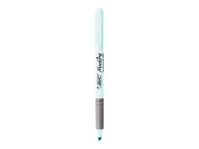 BIC Grip - Markeringspenn - pastellgul, pastellgrønn, pastellrosa, pastel mint blue - 3.3 mm (en pakke 4)