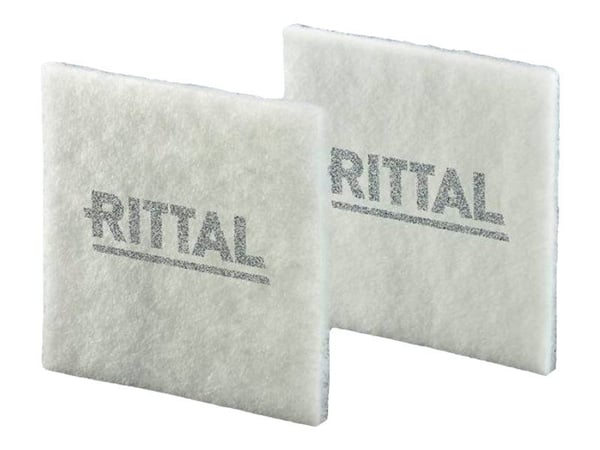 Rittal 3173.100, Grå, Luft, Fiber, 289 mm, 17 mm, 289 mm