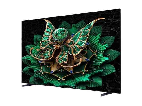 TCL 115C7K - 115" Diagonalklasse (114.5" synlig) - C7K Series LED-bakgrunnsbelyst LCD TV - QLED - Smart TV - Google TV - 4K UHD (2160p) 3840 x 2160...