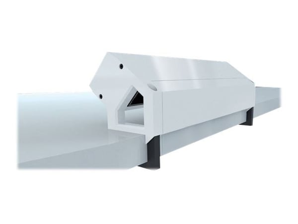 Bachmann DESK 2, 0,2 m, Alumiini, Musta, Ruostumaton teräs, 3 AC-pistorasia(a), 239 mm