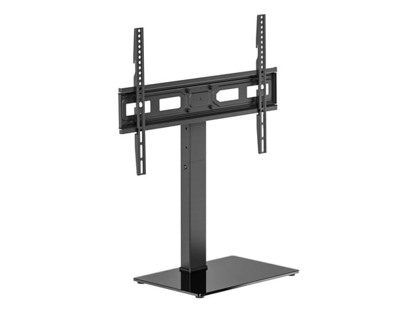 Gembird - Stativ - for TV - stål, plastikk, herdet glass - svart - skjermstørrelse: 37"-75" - bordplatefeste