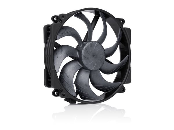 Noctua NF-A14X25R G2 PWM - Chromax.black edition - kabinettvifte - 140 mm