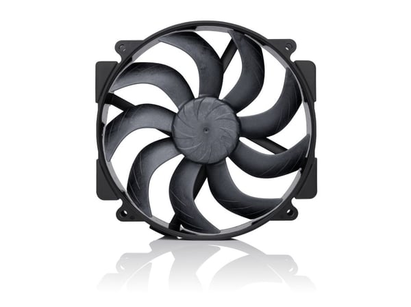 Noctua NF-A14X25R G2 PWM - Chromax.black edition - kabinettvifte - 140 mm