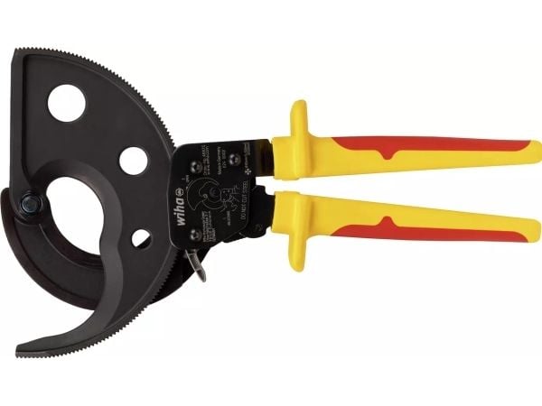 Wiha 46674 Kaapelileikkuri Soveltuu alumiini- ja kuparikaapelille, yksi- ja monijohtimiselle 34 mm 300 mm²