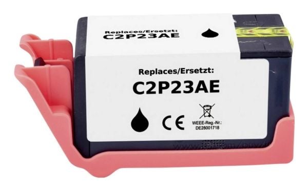 Renkforce skriverpatron erstatter HP 934XL C2P23AE kompatibel svart RF-H934XLBK (RF-6733188) Renkforce skriverpatron erstatter HP 934XL C2P23AE kompatibel svart RF-H934XLBK (RF-6733188)