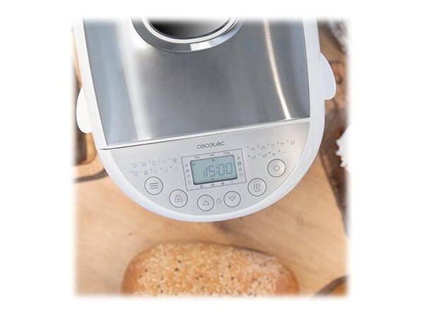 Cecotec Bread&Co 1000 Delicious, 1 kg, Katseluikkuna, Ajastin, Säädettävä reunanruskistuksen hallinta, Pidä lämpimänä-toiminto, 550 W