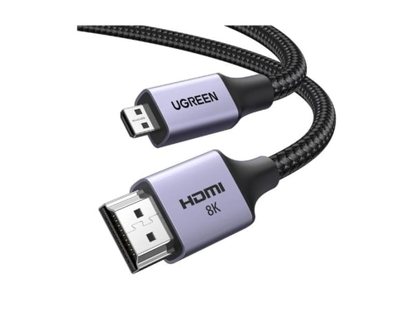 Ugreen HDMI Micro til HDMI 1 m svart (15516)