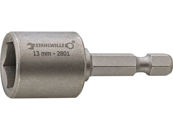 Stahlwille 2801N/ 10 STECKWRENCH WITH MAGNET 28011010 Sekskant Topnøgleindsats Sekskant Sekskant