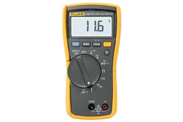 Fluke 4296029 Hånd-multimittari, digitaalinen CAT III 600 V Visning (counts): 6000 (laskenta): 6000