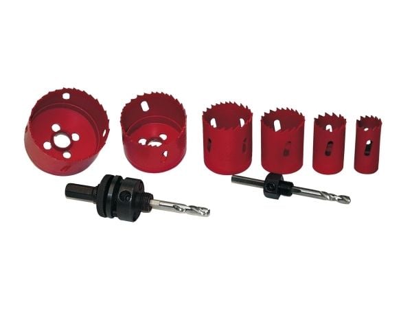 BRÜDER MANNESMANN MAN 44100 hullsagsett tre/universal, HSS bimetall, 8 deler (44100) BRÜDER MANNESMANN MAN 44100 hullsagsett tre/universal, HSS bimetall, 8 deler (44100)