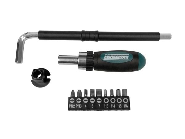 Brüder Mannesmann M29114 1/4 (6,3 mm) hylsysarja 4, 4.5, 5, 5.5, 6, 7, 8, 9, 10, 11, 12, 13, 14