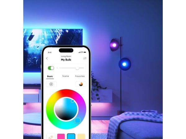 "Nanoleaf Essentials Smart A60 hehkulamppu Matter WiFi 900 lm, 2700-6500 K, 2 kpl | E27 | 9 W | RGBCW"