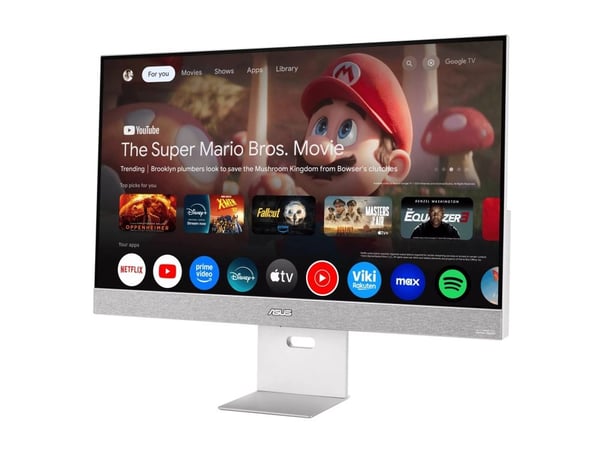 ASUS ZenScreen Smart MS32UC - LED-skärm - 32" (31.5" visbar) - 3840 x 2160 4K @ 60 Hz - IPS - 400 cd/m² - 1000:1 - DisplayHDR 400 - 5 ms - HDMI, Di...