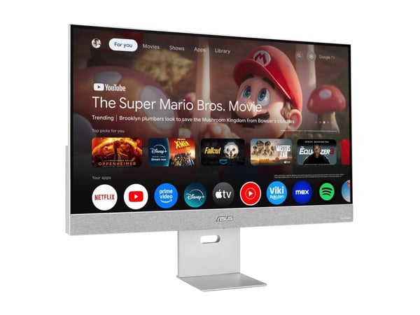 ASUS ZenScreen Smart MS32UC - LED-skjerm - 32" (31.5" synlig) - 3840 x 2160 4K @ 60 Hz - IPS - 400 cd/m² - 1000:1 - DisplayHDR 400 - 5 ms - HDMI, D...