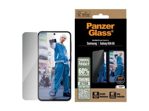 Panzer Glass PanzerGlass Ultra-Wide Fit Privacy Glass for Samsung Galaxy A56 5G