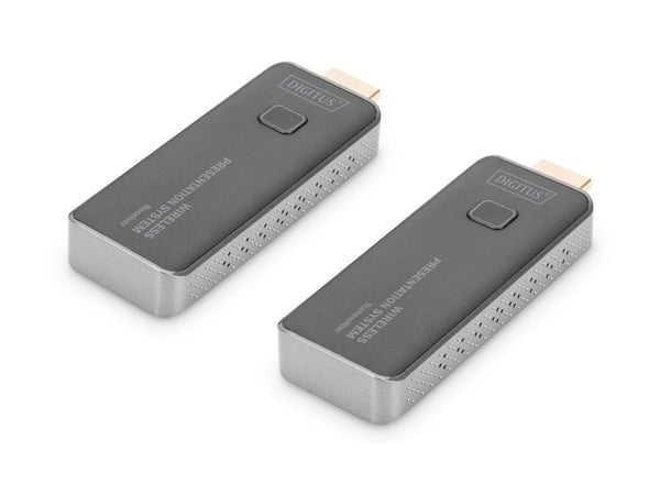 DIGITUS DS-55319 - Sender og mottaker - trådløs video/lyd-utvider - Wi-Fi 5 - opp til 50 m