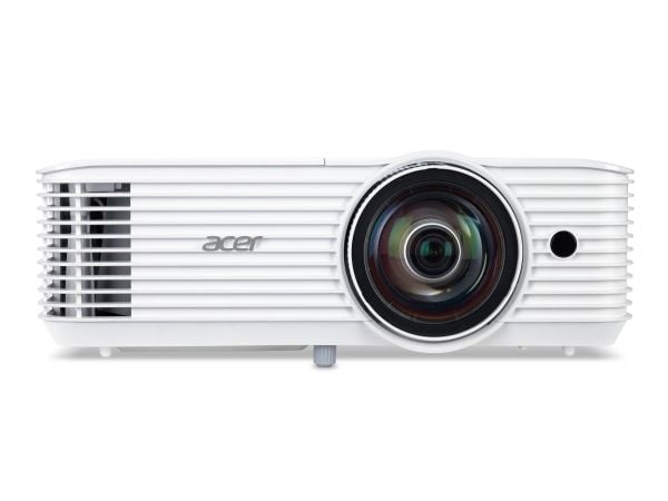 Acer S1287 - DLP-projektor - 3D - 4000 ANSI lumen - XGA (1024 x 768) - 4:3 - fast objektiv med kort kastavstånd